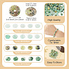 180Pcs 4 Styles Natural Serpentine Jade & Green Aventurin & Green Spot Jasper Beads G-TA0003-08B-4