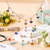 DIY Apple Shape Wish Bottle Pendant Decorations Making Kit DIY-DC0001-72-5