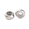 202 Stainless Steel Beads STAS-P238-10P-G-1