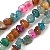 Natural Agate Beads Strands X-G-H295-B01-16-2
