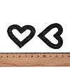 Heart Hotfix Rhinestone DIY-T004-01B-3