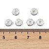 Brass Grade A Rhinestone Spacer Beads RSB036NF-14-2