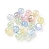 UV Plated Opaque Resin Beads RE-CBA1528-03-1