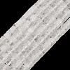 Natural Quartz Crystal Beads Strands GG-CBA8682-B10-2