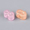 Luminous Frosted Transparent Acrylic Beads TACR-T029-21M-3
