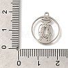 201 Stainless Steel Pendants STAS-R136-26P-3