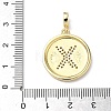 Brass Micro Pave Clear Cubic Zirconia Pendants KK-L253-17G-X-3
