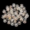 Luminous Handmade Foil Glass Beads LAMP-P020-01A-06-2