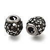 304 Stainless Steel European Beads STAS-D191-05R-AS-1