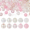 200Pcs 10 Style Transparent Acrylic Beads Sets MACR-TA0001-27-2