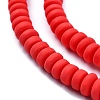Handmade Polymer Clay Beads Strands X-CLAY-N008-008D-2