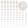 224Pcs 6 Styles Imitation Pearl Acrylic Beads OACR-TA0005-15-2