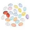 Transparent Handmade Lampwork Beads LA-CBA3B34-02-1