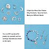 96Pcs 8 Style Tibetan Style Alloy Pendants TIBE-FH0001-15-3