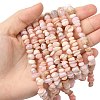 Natural Pink Opal Beads Strands G-L505-25-3