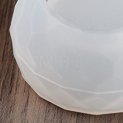 Faceted Hexagon DIY Candle Cup Silicone Molds DIY-Q037-09A-1