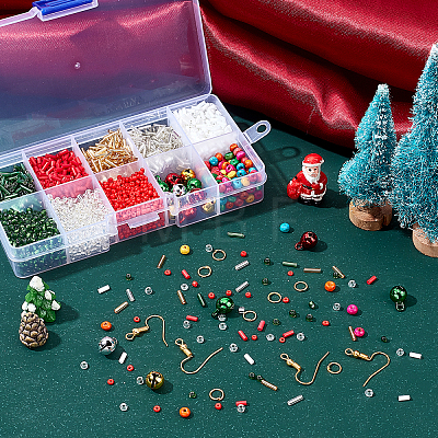 Christmas Theme DIY Jewelry Kits DIY-WH0223-92-1