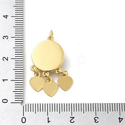 Real 18K Gold Plated Brass Pendants KK-A198-01G-02-1