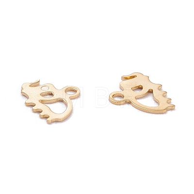 201 Stainless Steel Charms STAS-B001-40G-1