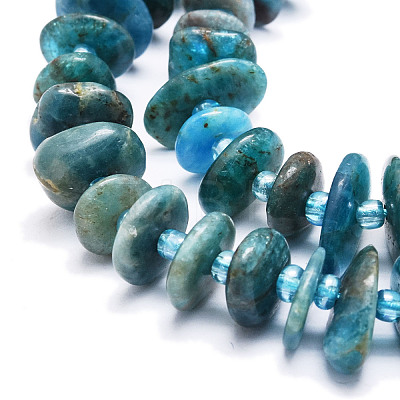 Natural Apatite Beads  Strands G-E569-J01-1