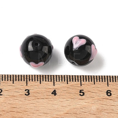Handmade Glass Enamel Beads GLAA-K070-45A-1