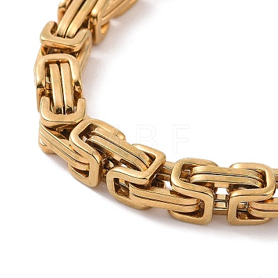 Byzantine Chain Necklace NJEW-C034-40G-1