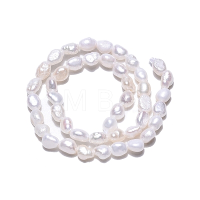 Natural Cultured Freshwater Pearl Beads Strands PEAR-N014-03E-01-1