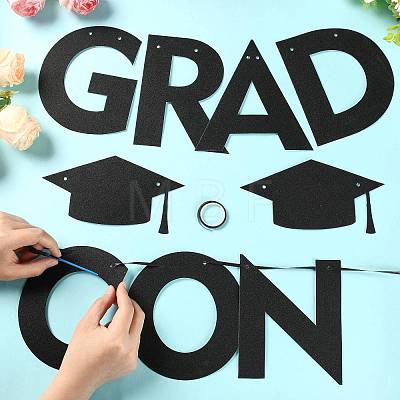 Word Congrats Grad Paper Hanging Banner TH-FZC50F9-01A-1
