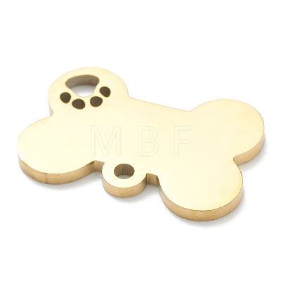 Ion Plating(IP) 304 Stainless Steel Pet Pendants X-STAS-B016-04G-1