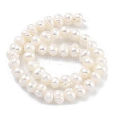 Natural Cultured Freshwater Pearl Beads Strands PEAR-C003-08A-1