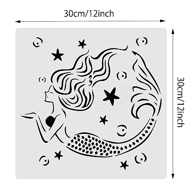 Plastic Reusable Drawing Painting Stencils Templates DIY-WH0172-003-1
