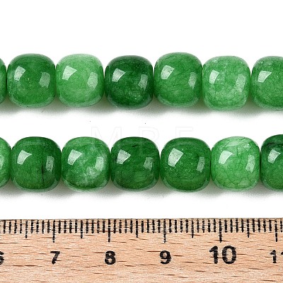 Dyed Natural White Jade Beads Strands G-T138-S08-1