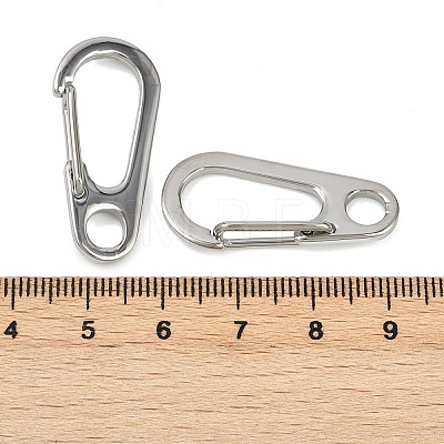 304 Stainless Steel Rock Climbing Carabiners STAS-B089-02C-P-1