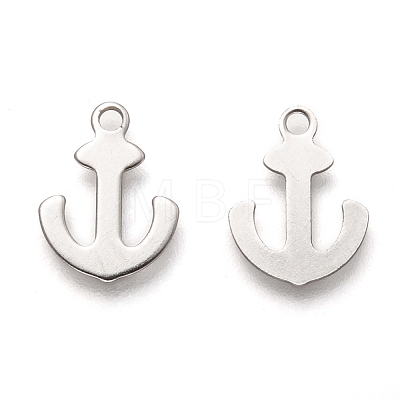 Non-Tarnish 201 Stainless Steel Charms STAS-C017-27P-1