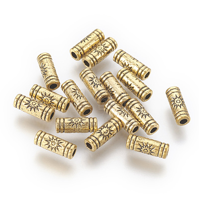 Tibetan Style Alloy Beads GLF0614Y-1
