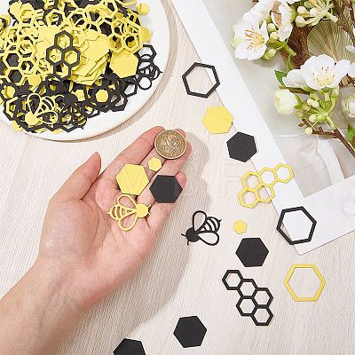 200Pcs Paper Confetti AJEW-CP0010-78B-1