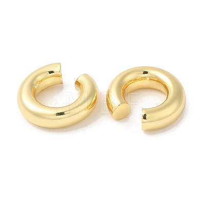 Rack Plating Brass Round Cuff Earrings EJEW-R150-16G-1