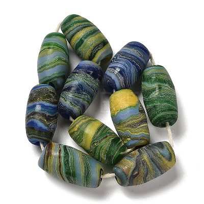 Handmade Lampwork Beads Strands LAMP-C016-02B-1