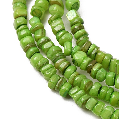 Dyed Natural Freshwater Shell Beads Strands SH-CBA2978-04B-1