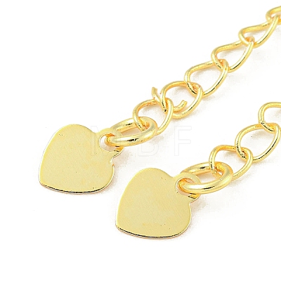 Rack Plating Brass Chain Extender FIND-T071-16G-02-1