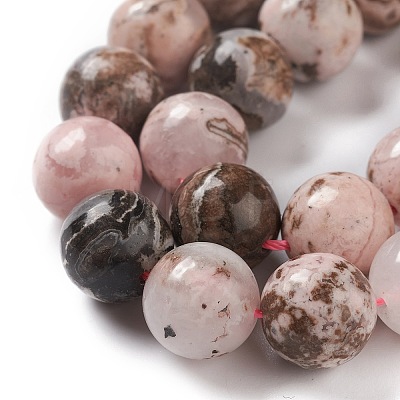 Natural Rhodonite Beads Strands G-K332-A01-03-1