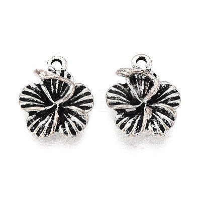 Tibetan Style Alloy Pendants TIBEP-T054-29AS-1