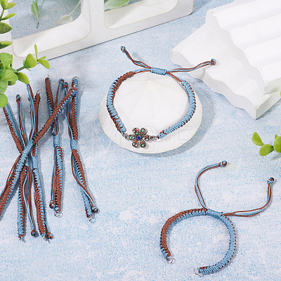 Nylon Thread Bracelets Making AJEW-TAC00106-1