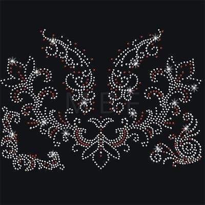 Glass Hotfix Rhinestone DIY-WH0303-043-1