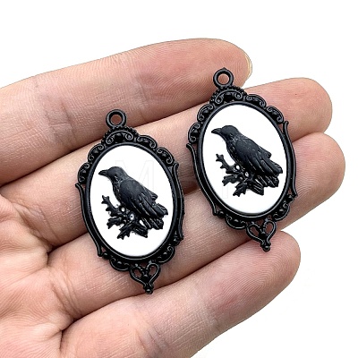 Alloy Enamel Pendants PW-WG9819C-02-1