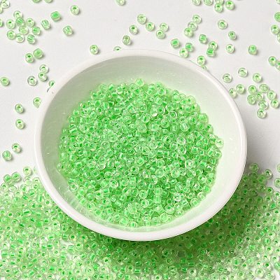 8/0 Transparent Glass Seed Beads SEED-F003-03B-13-1