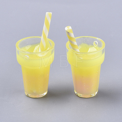 Imitation Juice Glass Pendants X-CRES-S359-20A-1