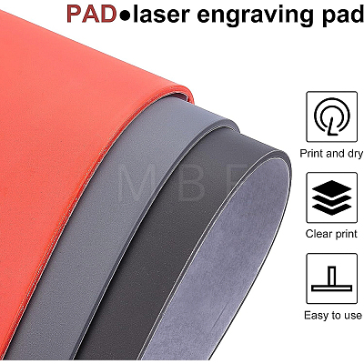 Laserable Rubber DIY-WH0189-81A-1