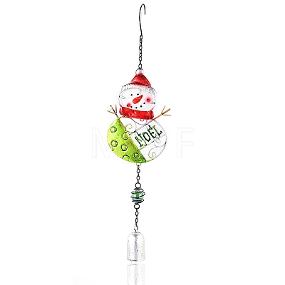 Christmas Glass Wind Chimes PW-WG1F002-05-1