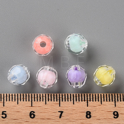 Transparent Acrylic Beads X-TACR-S152-17A-1